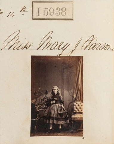 Miss Mary J. Parsons NPG Ax63868