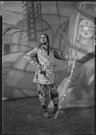 Fedor Ivanovitch Chaliapin as Khan Konchak in 'Prince Igor' NPG x10644