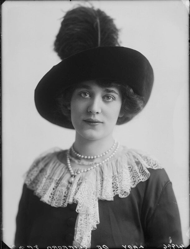 Eva carrington (evelyn victoria anne, lady de clifford (née chandler, later mrs tate)) npg x80114