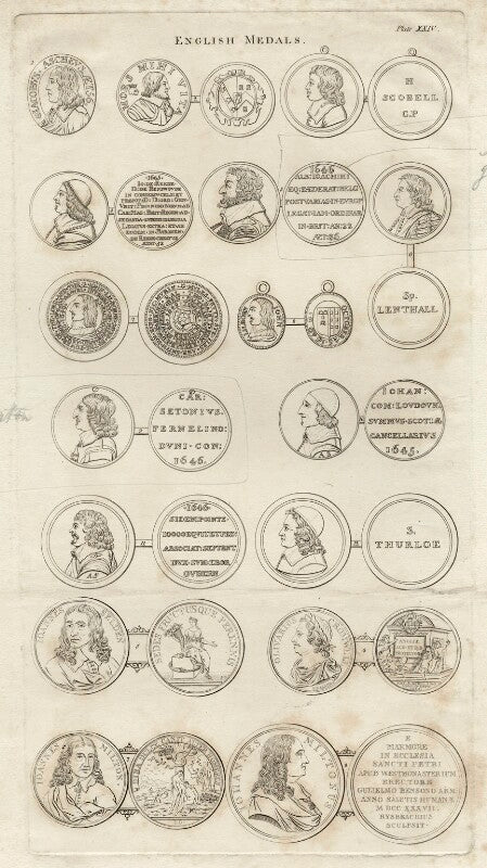 English medals npg d28618