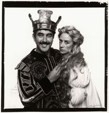 John Alderton; Janet McTeer NPG x35354