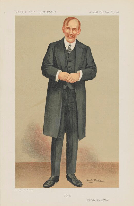 Philip whitwell wilson ('men of the day. no. 1311. "p. w. w."') npg d45642