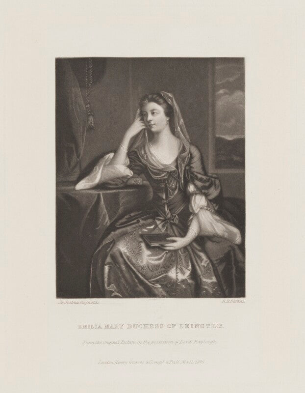 Emilia mary ('emily') fitzgerald (née lennox), duchess of leinster npg d15515