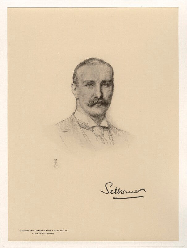 William waldegrave palmer, 2nd earl of selborne npg d20759