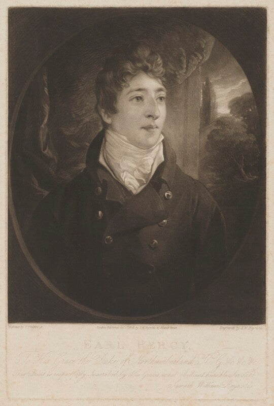 Hugh percy, 3rd duke of northumberland npg d39310