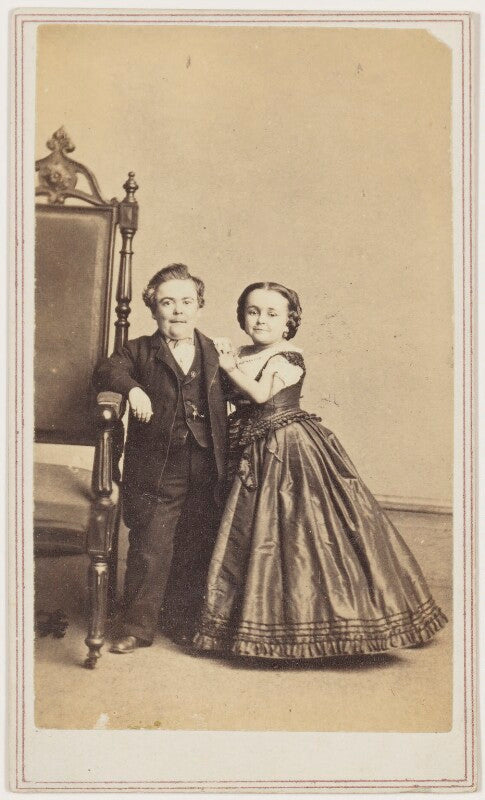 General tom thumb (charles sherwood stratton); mrs tom thumb (lavinia warren) npg ax25100