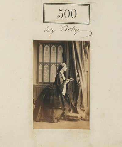 Augusta Maria (née Hare), Countess of Carysfort NPG Ax50211