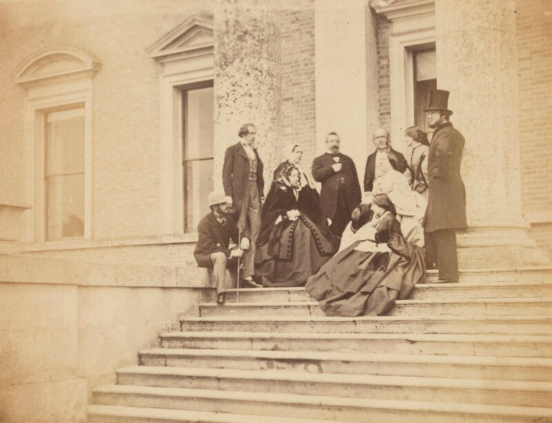 Visitors to broadlands, 1859 npg p153