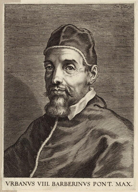 Pope urban viii (maffeo barbarini) npg d26216