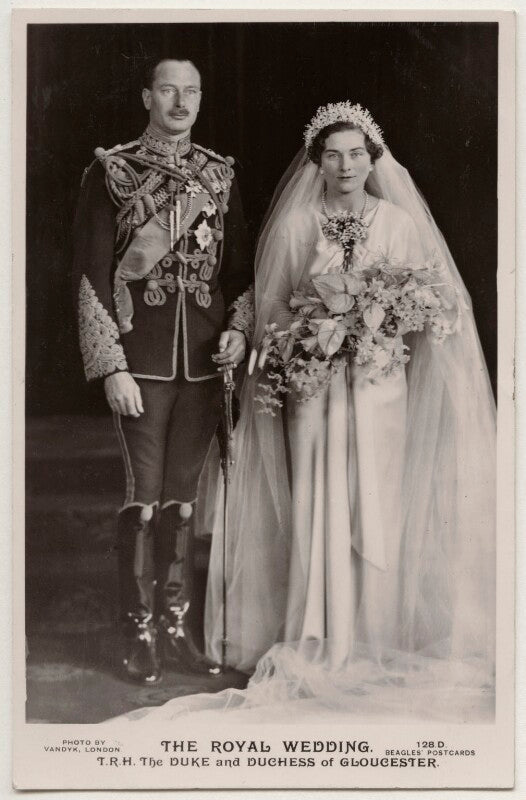 'The Royal Wedding' (Prince Henry, Duke of Gloucester; Princess Alice, Duchess of Gloucester) NPG x197272