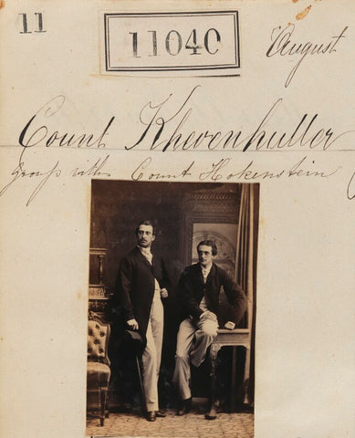 Count Khevenhuller; Count Hokenstein NPG Ax60744