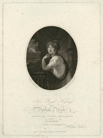 Frederica Charlotte Ulrica Catherina, Duchess of York and Albany NPG D33228