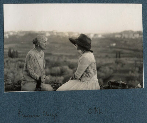 Princess Chigi; Lady Ottoline Morrell NPG Ax142841