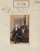 Reverend George Thomas Palmer; Mrs Palmer NPG Ax54745