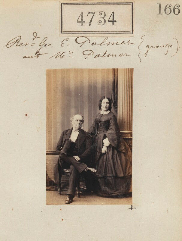 Reverend george thomas palmer; mrs palmer npg ax54745