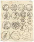 English Medals including King Charles II, Catherine of Braganza and King James II NPG D29266
