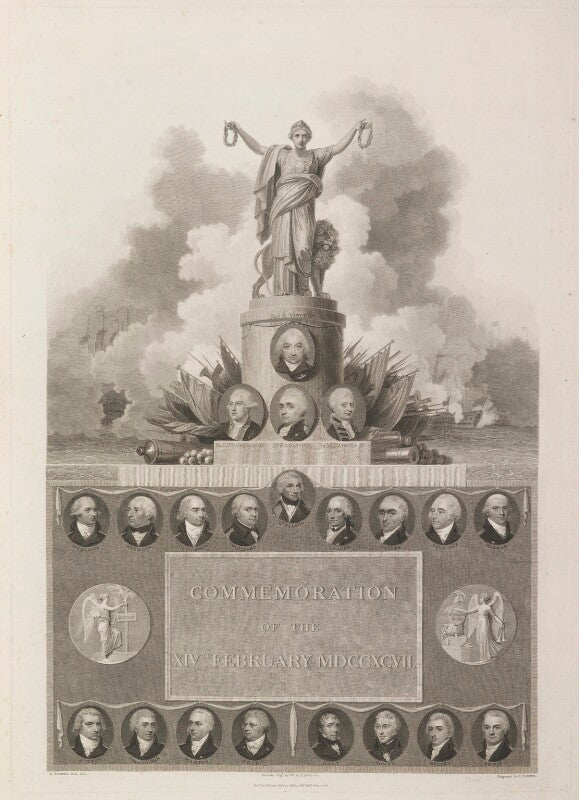 Commemoration of the 14th february 1797 npg d17017