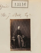 Mr J. Bell or M.J. Bell NPG Ax62757