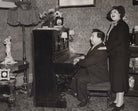 J.B. Priestley; Mae Bacon NPG x194310