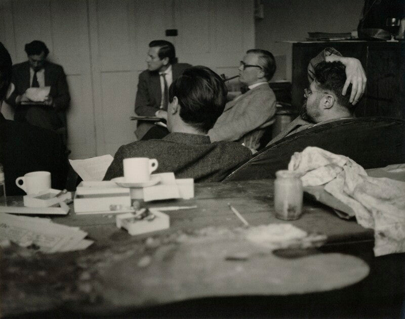 Royal college of art (group including leonard rosomon and kenneth rowntree) npg x132203