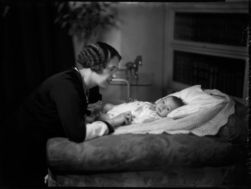 Hertha hedwig paula louise (née stölzle), lady hay; sir john erroll audley hay, 11th bt npg x152100