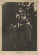 Harold Hawthorn Myers; Frederic William Henry Myers; Silvia Constance Myers; Leopold Hamilton Myers NPG Ax68411