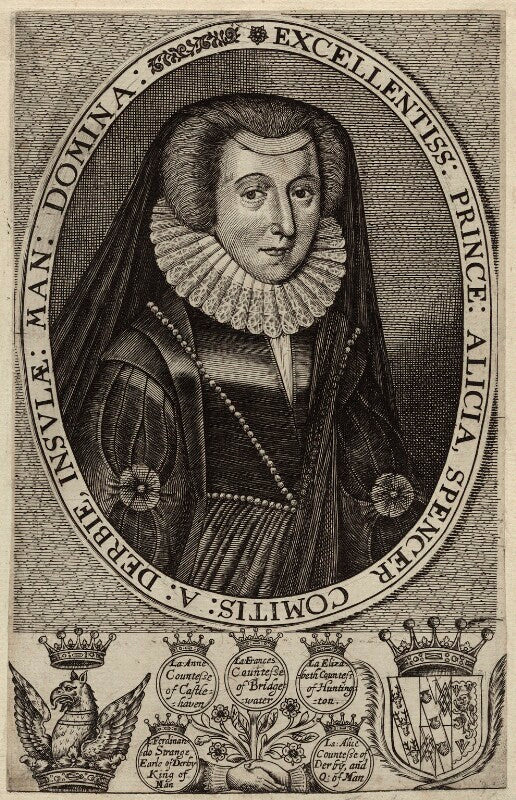 Alice spencer, countess of derby npg d28112