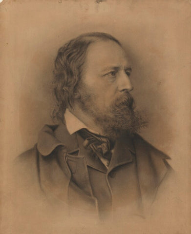 Alfred, Lord Tennyson NPG 970