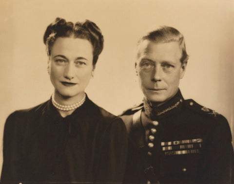 Wallis, Duchess of Windsor; Prince Edward, Duke of Windsor (King Edward VIII) NPG x35864