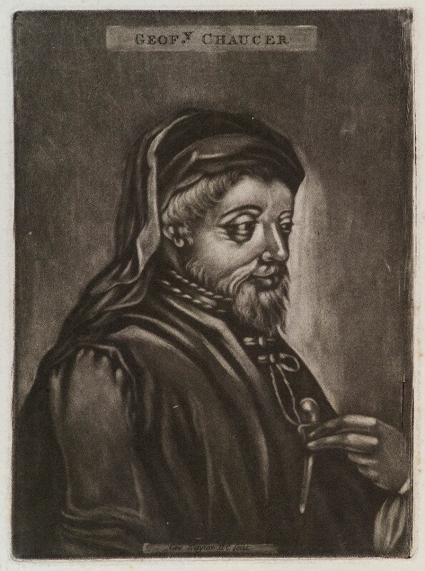 Geoffrey chaucer npg d20206