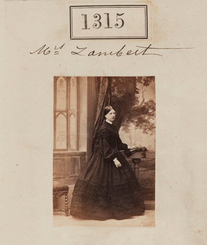 Mrs Lambert NPG Ax50718