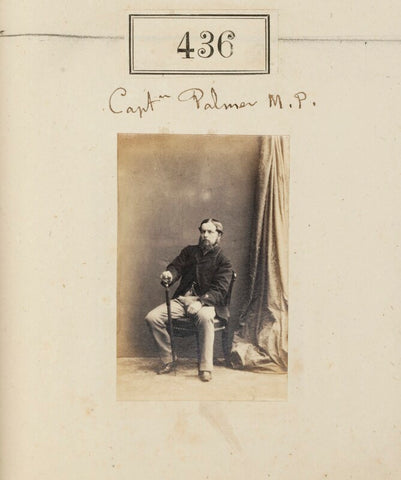 'Captain Palmer M.P.' (probably Sir Roger William Henry Palmer, 5th Bt) NPG Ax50177