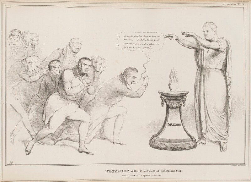 Votaries at the altar of discord npg d41057