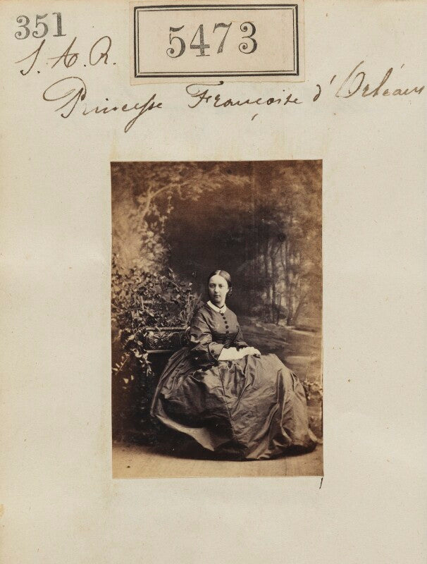 Princess françoise marie amélie d'orléans, duchess of chartres npg ax55433