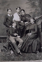 Queen Mary with her mother and brothers NPG x137450