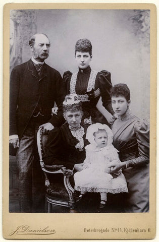 Alexandra of Denmark with members of her family NPG x136645