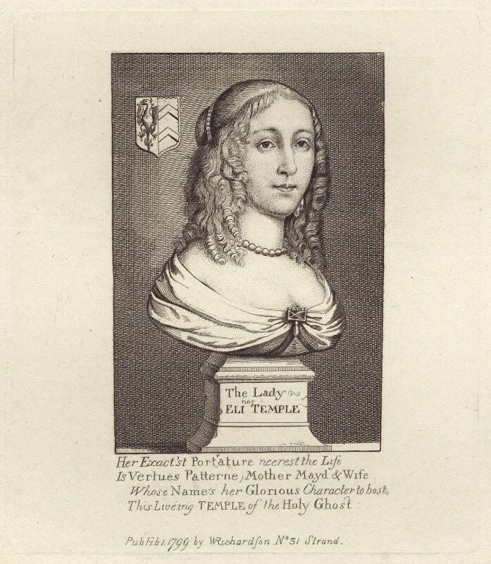 Eleanor (née tyrrell), lady temple npg d29191