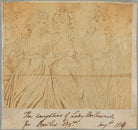 'The daughters of Lady Northwick'; Anne Rushout, Lady Harriet Cockerell (née Rushout) and Elizabeth Bowles (née Rushout) NPG D17655