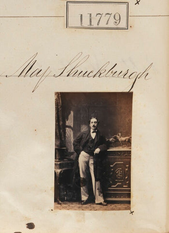 Major Shuckburgh NPG Ax61459