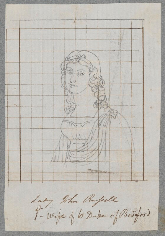 Georgiana (née byng), lady russell npg d17215