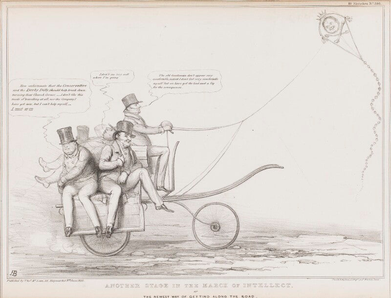 Another stage in the march of intellect npg d41328