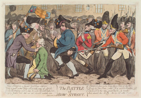 'The battle of Bow-Street' NPG D12998