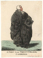 William Lort Mansel ('A view from Trinity College, Cambridge') NPG D13475