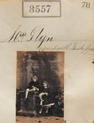 Miss Glyn; Master Glyn NPG Ax58380
