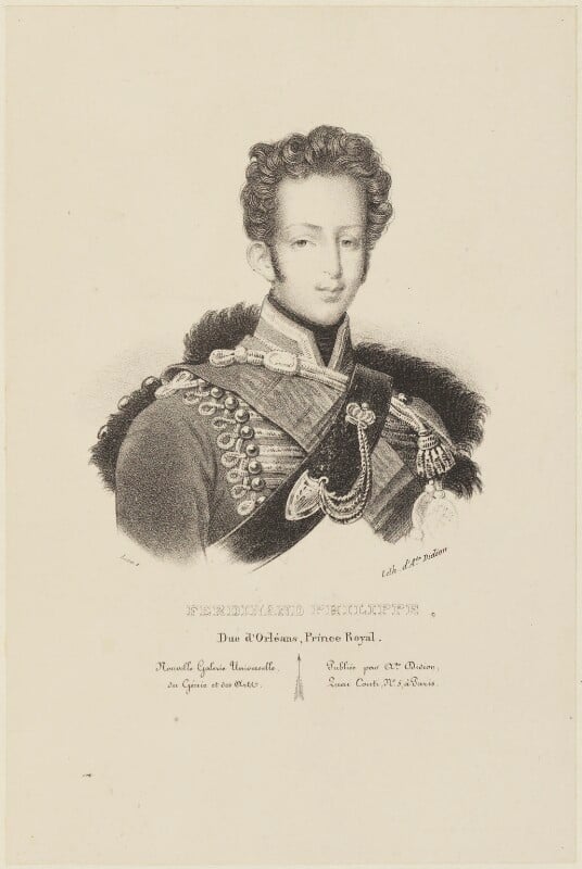 Ferdinand philippe louis charles henri joseph d'orléans npg d15886