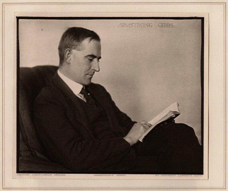 Cecil armstrong gibbs npg ax7754