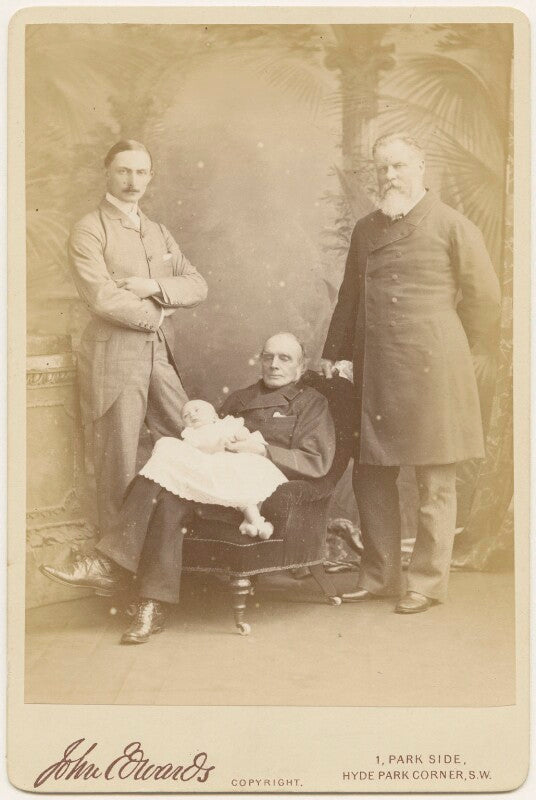 6th earl of albemarle with his son, the 7th earl, his grandson the 8th earl and his grandson the 9th earl npg x6072