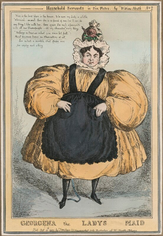 King george iv ('georgena the ladys maid') npg d48881
