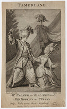 John Palmer; Priscilla Kemble (née Hopkins) (as Bajazet and Selima in Collier's 'Selima and Azor') NPG D8670