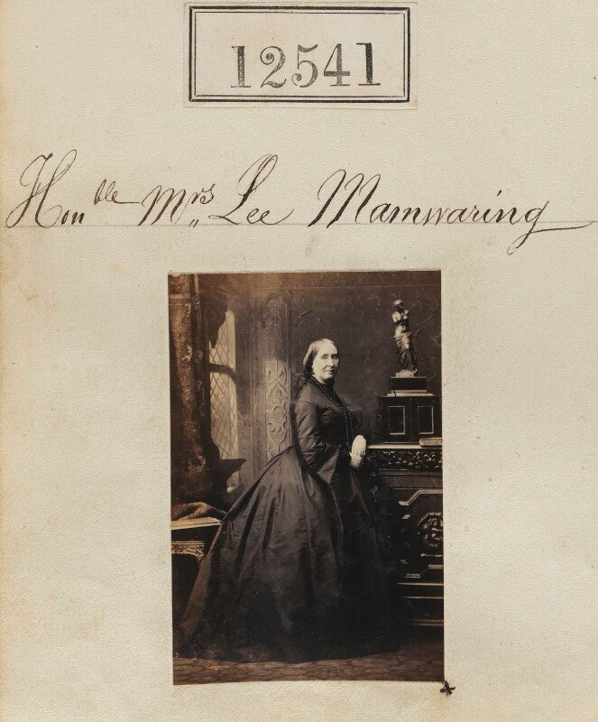Hon. mary stuart lee mainwaring (née forbes) npg ax62190
